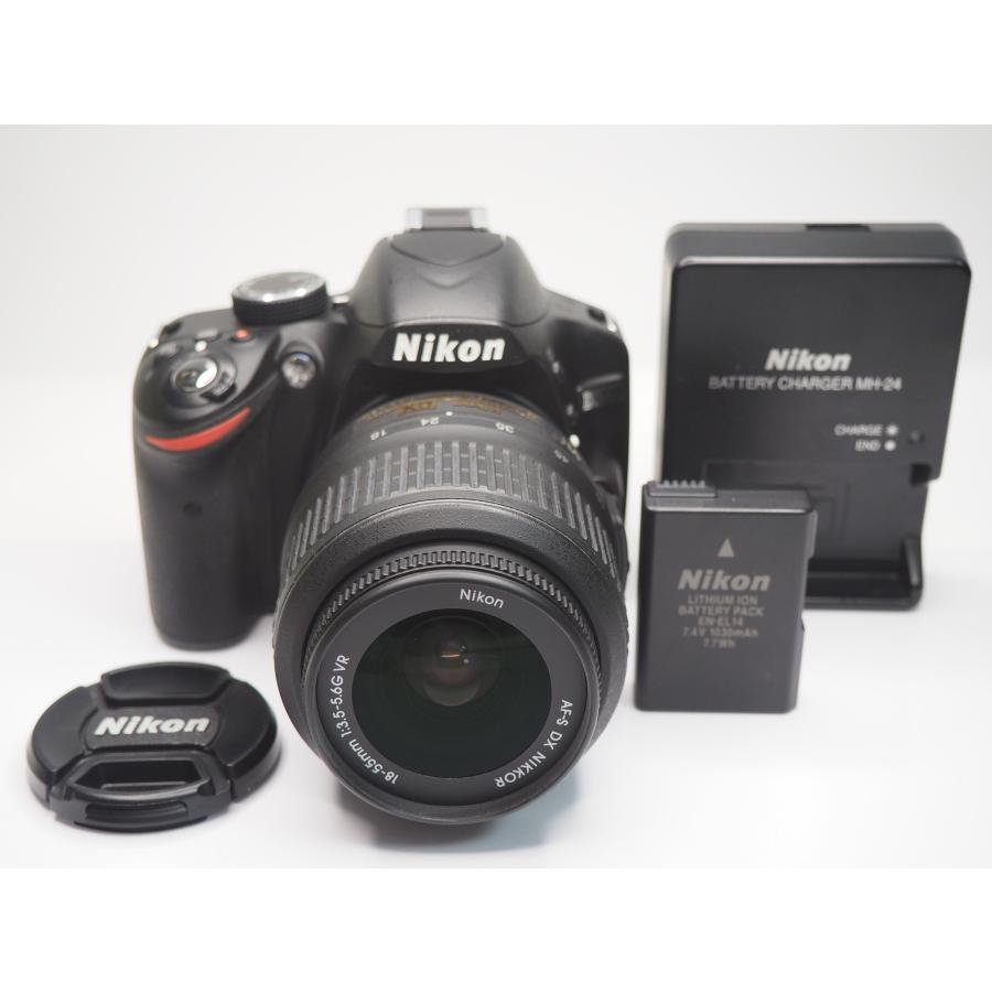 ニコン（Nikon） 【 453ショット 】Nikon D3200 AF-S18-55mmVR レンズ