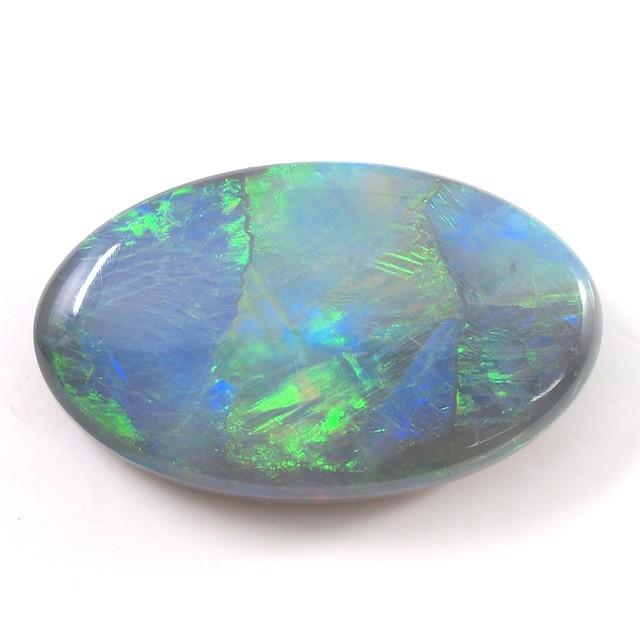 ブラックオパール ルース 4.287ct 07月29日の誕生日石 10月の誕生石