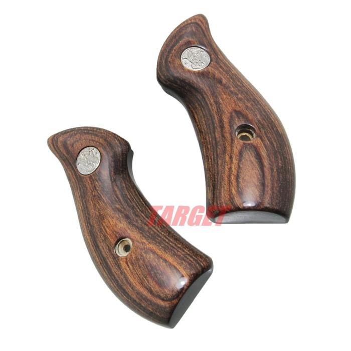 アルタモント S&W Jフレーム ラウンドバット用 木製グリップ