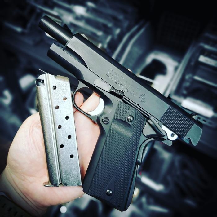 LOKGRIPS 1911フルサイズ用 G10製グリップ Double Diamond チェッカー