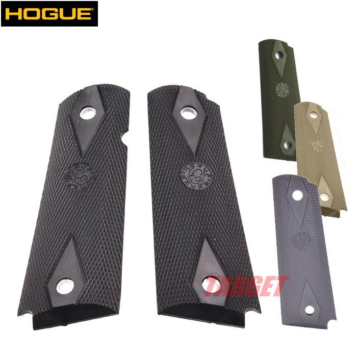 HOGUE 1911シリーズ用 ラバーグリップ ダイヤチェッカー パネル