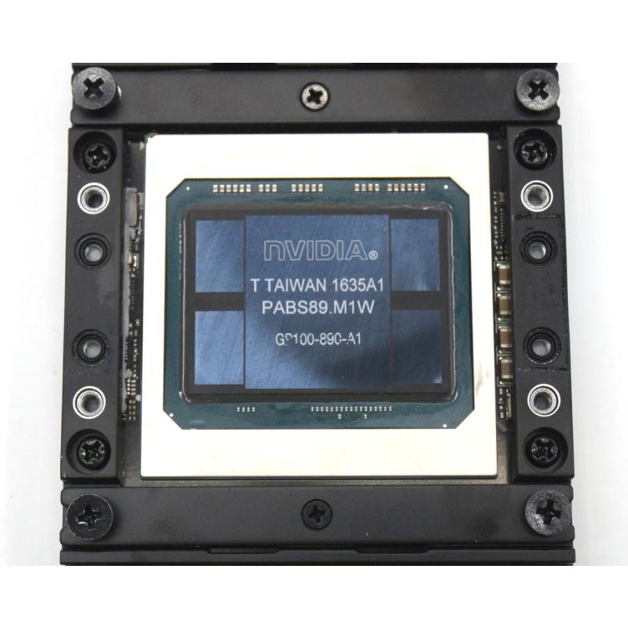 nVIDIA Tesla P100-SXM2-16GB SXM2モジュール ヒートシンク付属 DGX-1