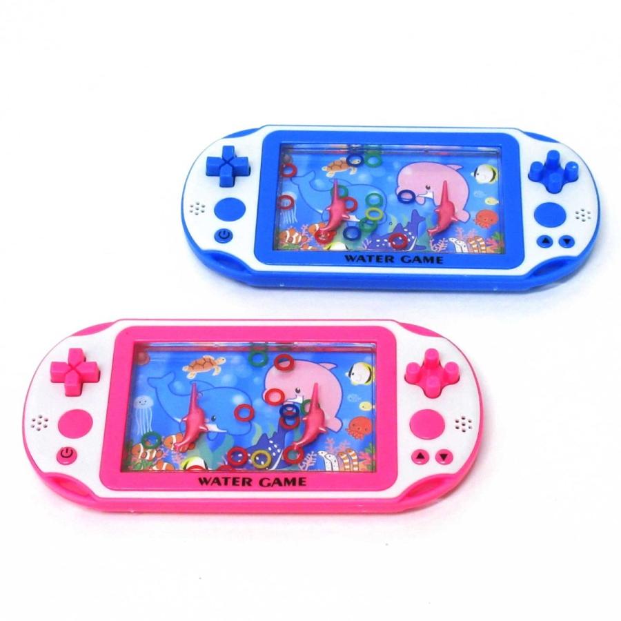 ウォーターゲーム 輪投げ 海のなかま 2色アソート 24個入りBOX レトロ