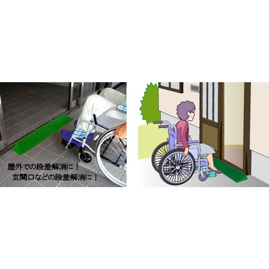 シンエイテクノ ダイヤスロープ屋外用 DSO76-70 段差7cm用 