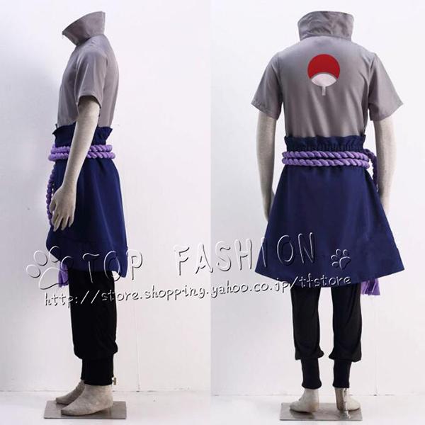 コスプレ ナルト 疾風伝 うちはサスケ コスプレ衣装 男性 うちは