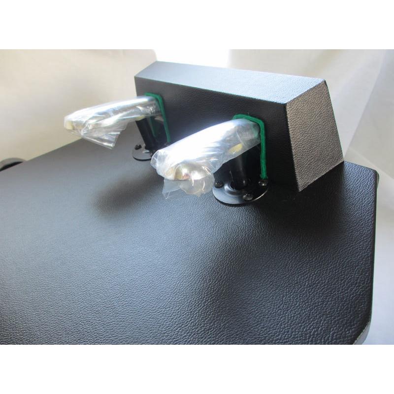 ピアノ補助ペダル(ピアノ足台) 両ハンドル P-33 ブラック イトマサ