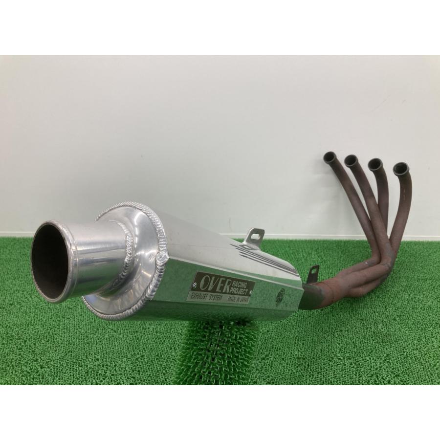 OVER製GPZ900R マフラー 社外 中古 バイク 部品 ZX900A アルミ
