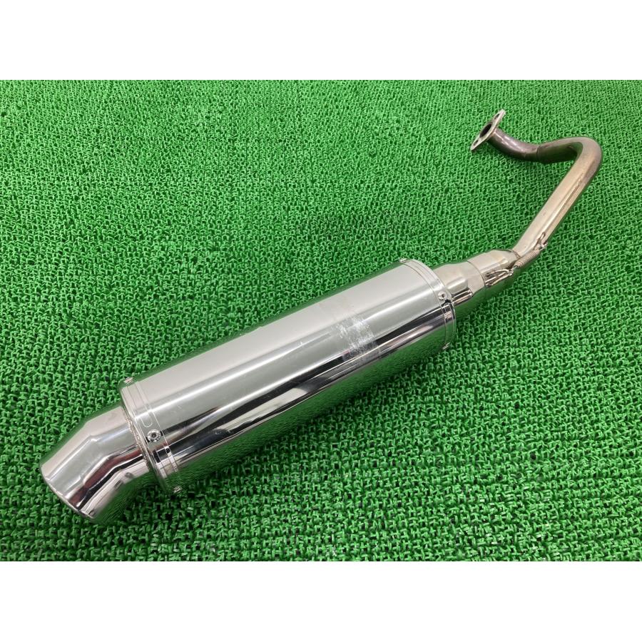 ズーマー マフラー 社外 中古 バイク 部品 AF58 ステン カスタム