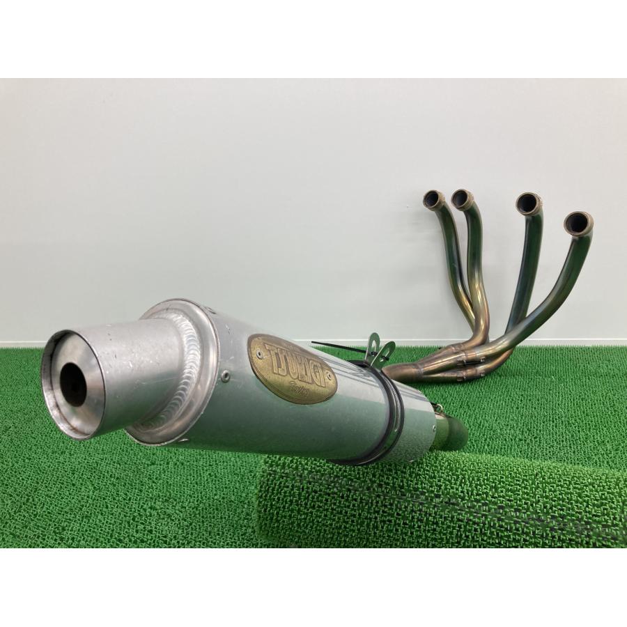 ツキギレーシング製ZZ-R1100 マフラー 社外 中古 バイク 部品 ZXT10D