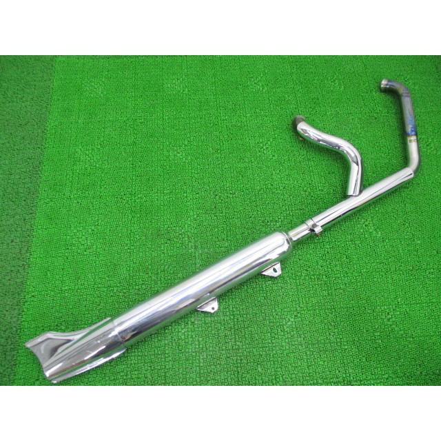 KERKER製ハーレーソフテイル マフラー 社外 中古 バイク 部品 ステン