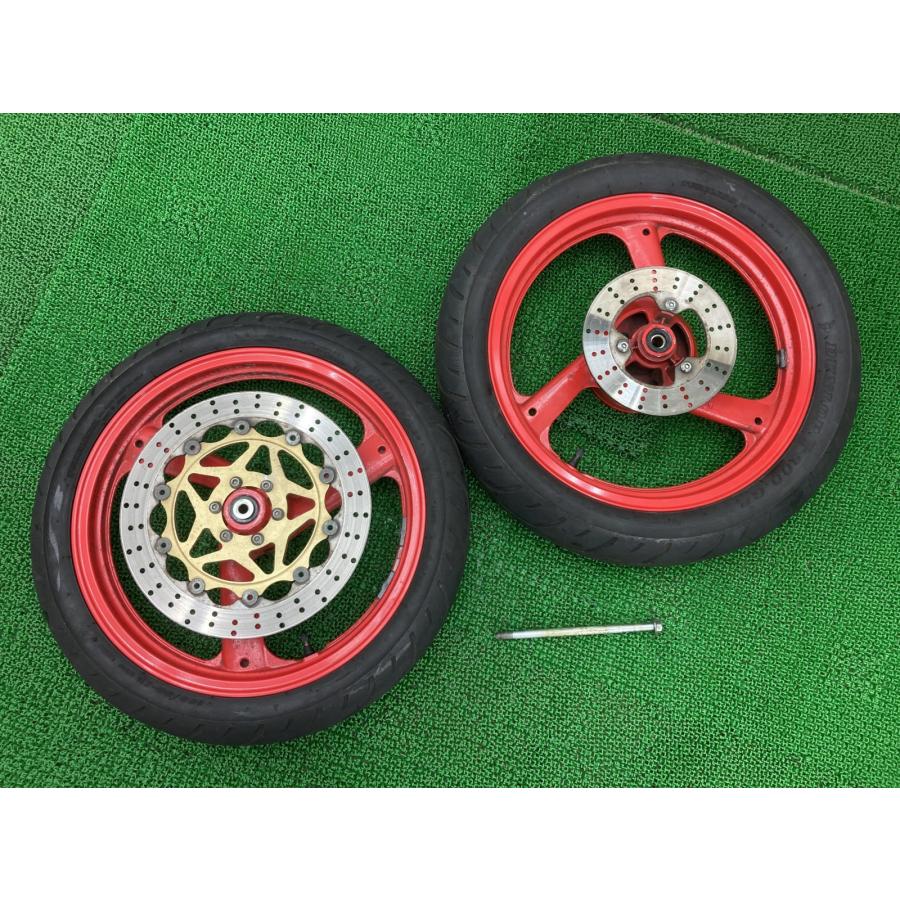 YAMAHA（ヤマハ） TZR250 ホイール 前後 1KT-031*** 純正 中古 バイク