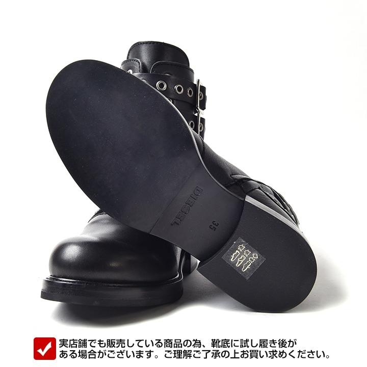 DIESEL（ディーゼル） レースアップブーツ 靴 レディース 本革 レザー