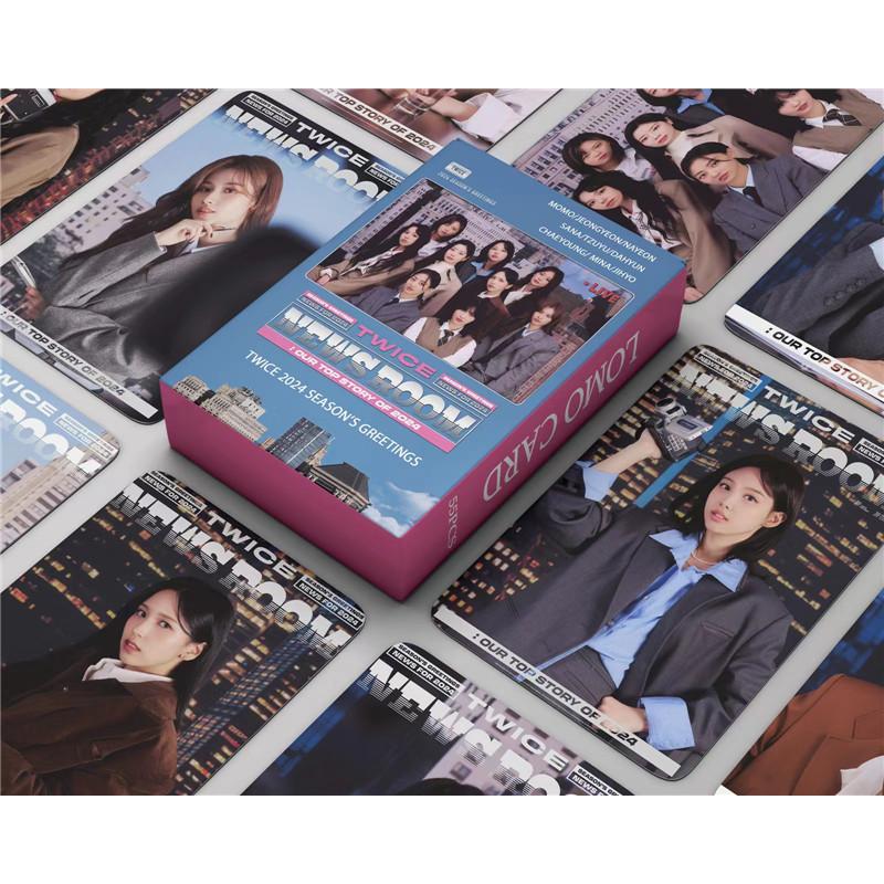 TWICEグッズ フォト カード 55枚 セット トレカ トゥワイス NEWS ROOM