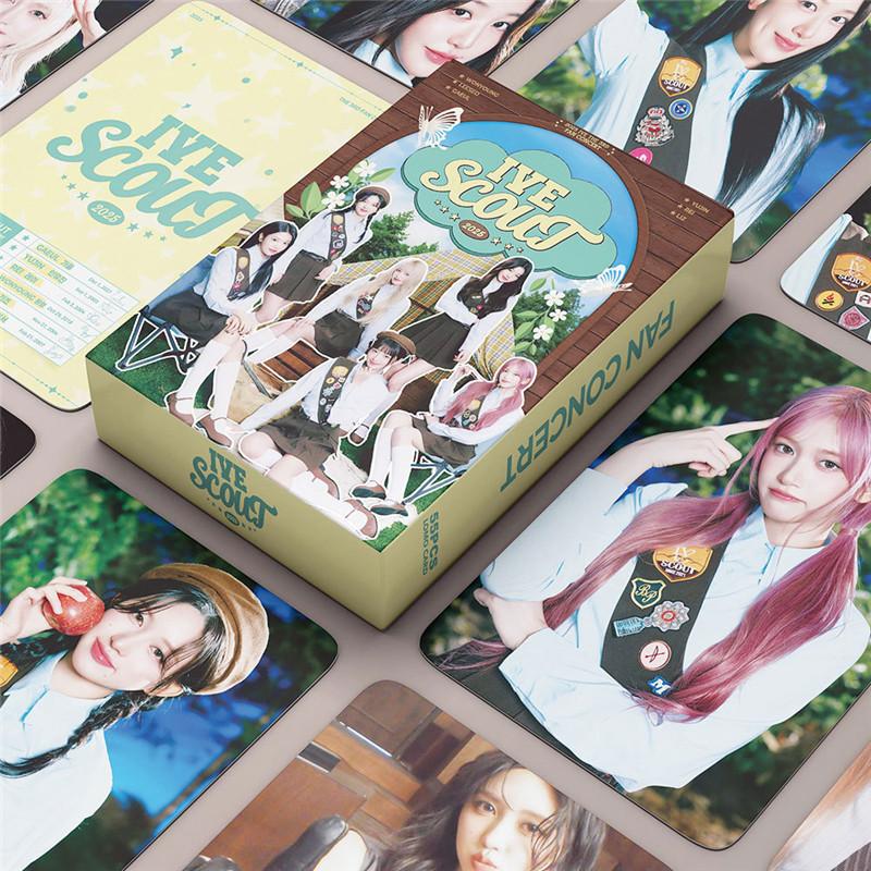 IVEグッズ フォト カード 55枚 セット トレカ アイヴ 写真 全員 フォト