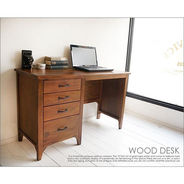 木製 デスク レトロ ミッドセンチュリー : UNIROYAL - 通販 - Yahoo