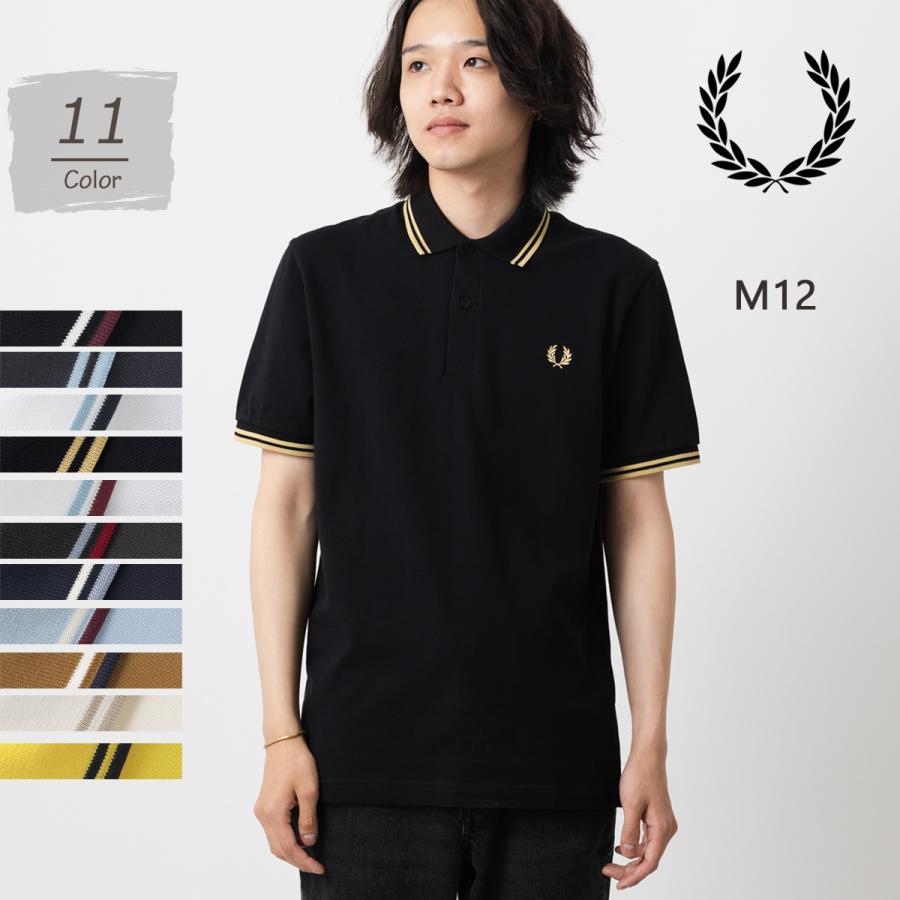 FRED PERRY（フレッドペリー） ポロシャツ Fred Perry M12 ホワイト