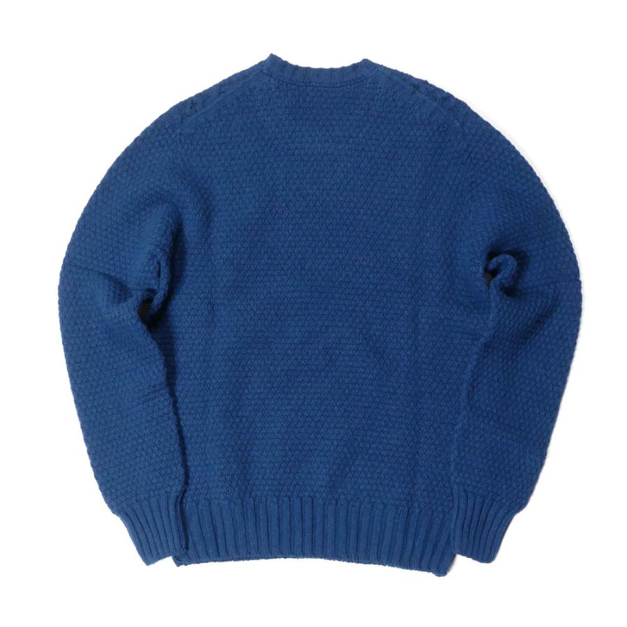 DRUMOHR（ドルモア） 長袖 クルーネックニットセーター アランニット