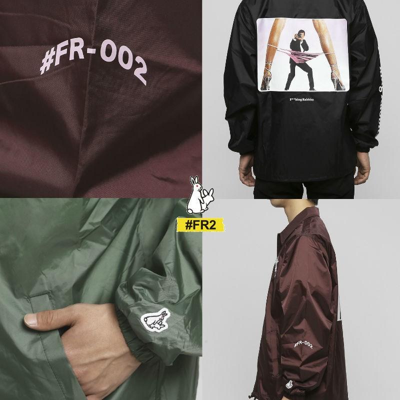 FR2 エフアールツー Spy Nylon Coach Jacket ナイロンコーチジャケット