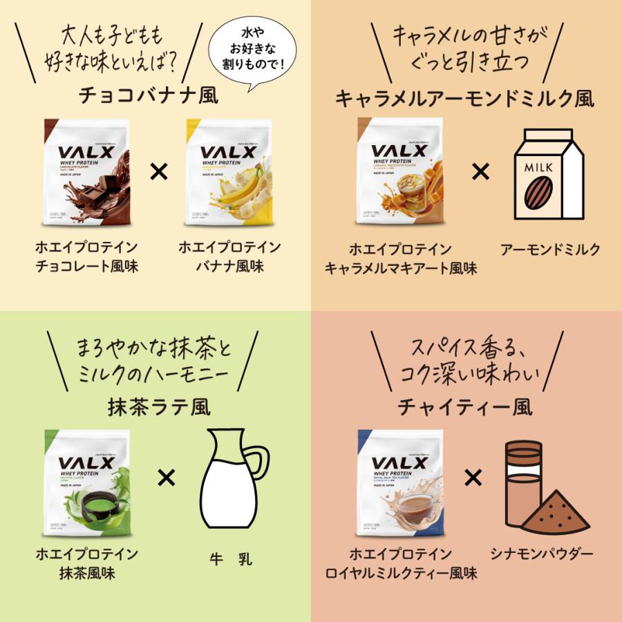 VALX（バルクス） ホエイプロテイン WPC 【8種類の味から選べる2kg