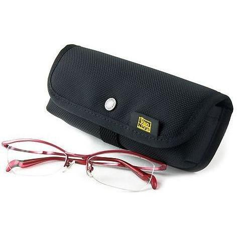 メガネ 用 ソフト ケース /横型(バリスティックナイロン製)< 眼鏡
