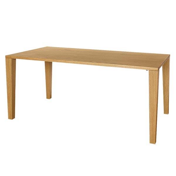 組立設置サービス付】 ダイニングテーブル 幅160 奥行85 天然木 オーク