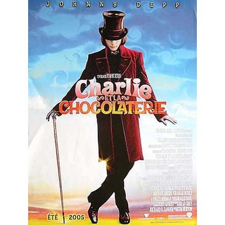 チャーリーとチョコレート工場 ＝Sサイズ＝ポスター 映画 ヴィンテージ