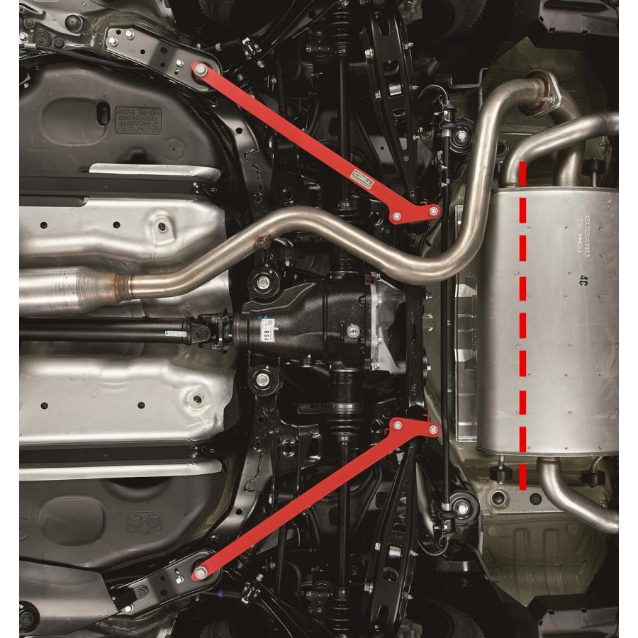 TRD 【TRD/ティーアールディー】 メンバーブレースセット トヨタ 86