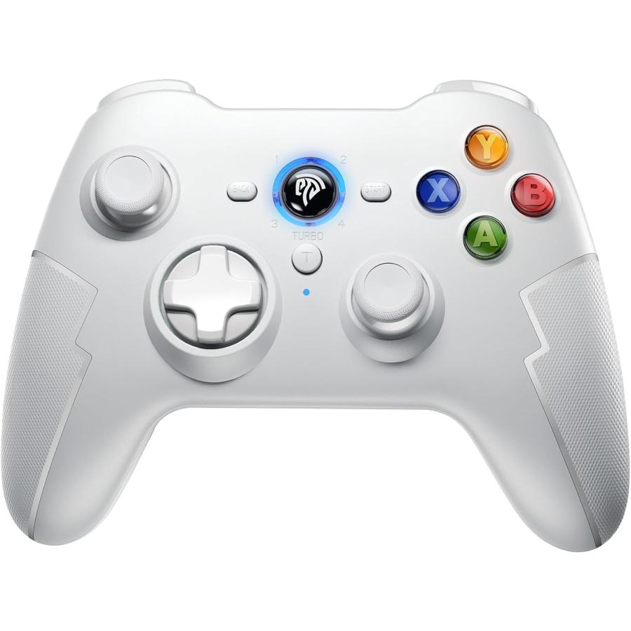 EasySMX 9013Pro 白ワイヤレス ゲーム コントローラー ホール効果