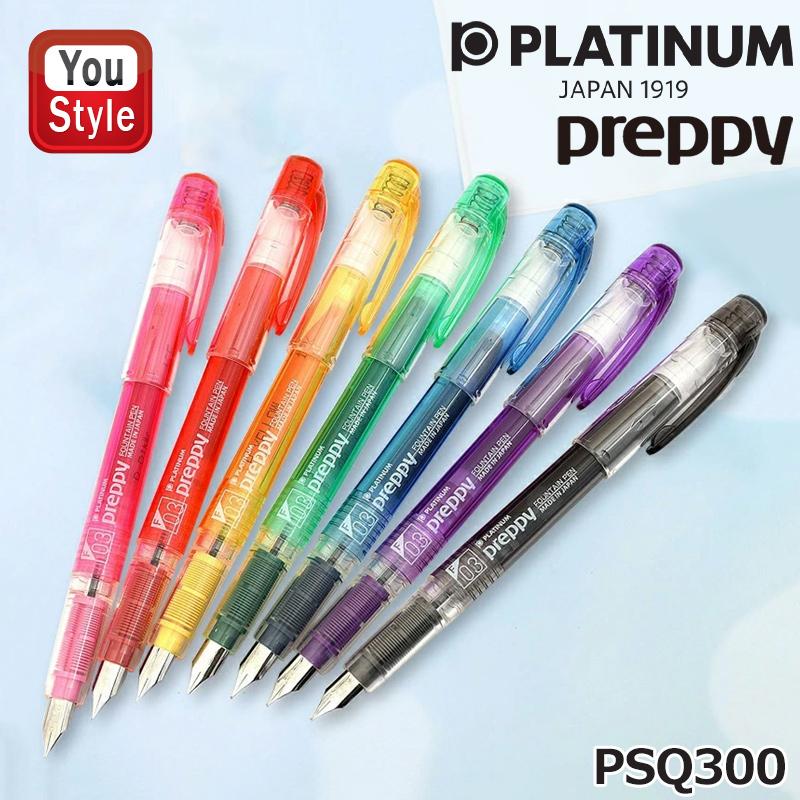preppy プラチナ PLATINUM プレピー PREPPY 万年筆 細字/中字 ブラック