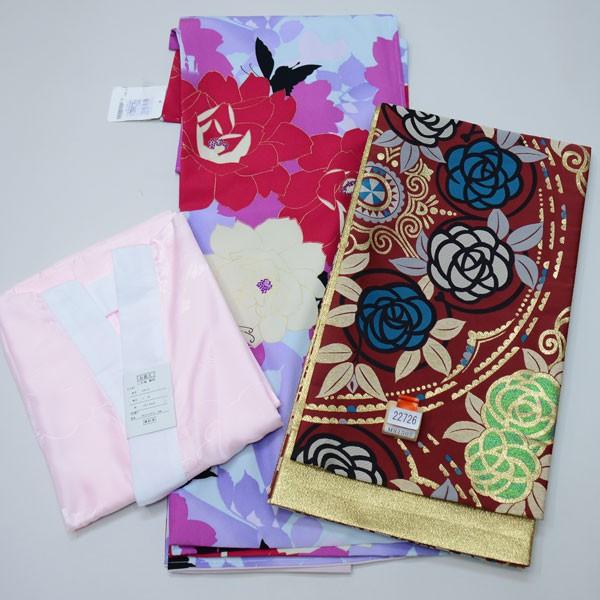 振袖・帯・襦袢 3点セット 着物と帯は日本製 成人式 新品（株）安田屋