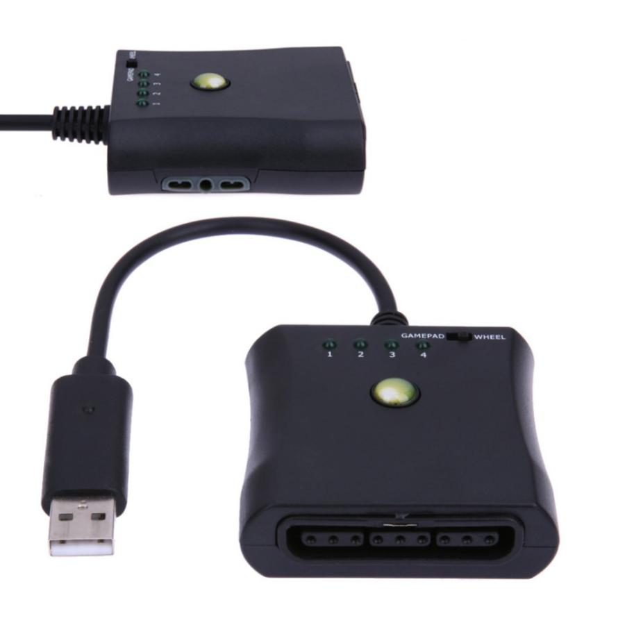 送料無料 変換アダプター PS2 コントローラー XBOX360 接続 : YIYI店