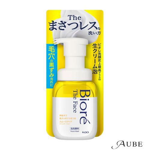 Biore 花王 ビオレ ザフェイス 泡洗顔料 スムースクリア 本体 200ml
