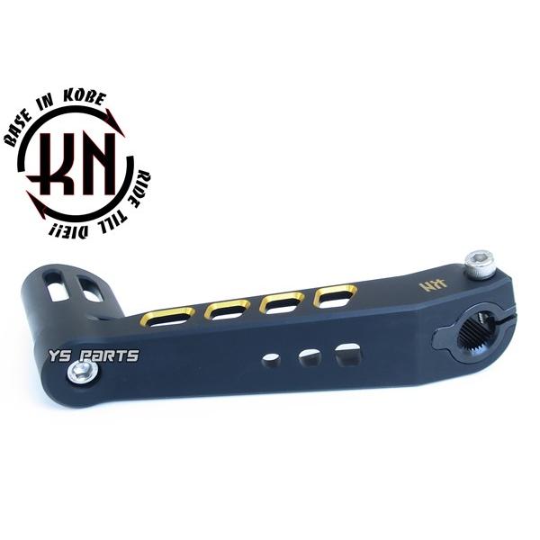 超高品質】CNC削出キックペダル黒/金 ディオAF18ディオSP[AF25