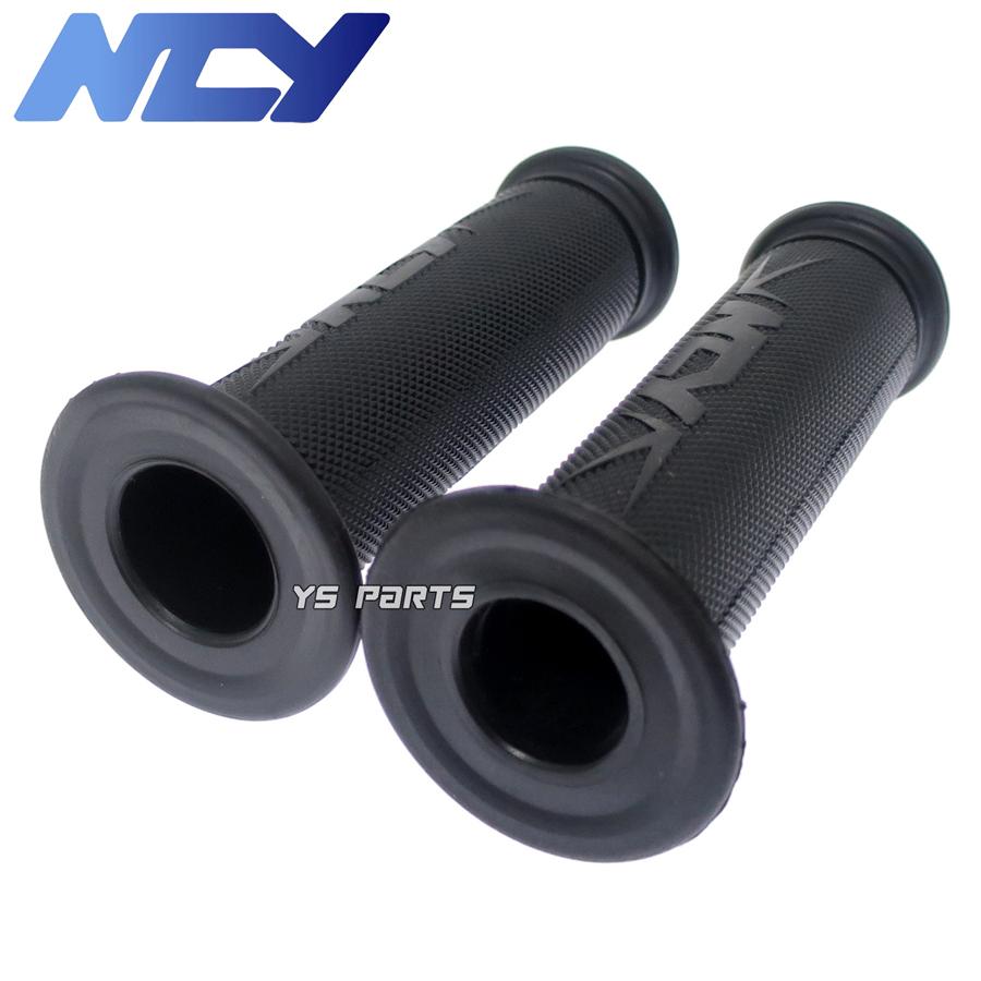 NCY貫通グリップ黒120mmライブディオSR ライブディオJ ライブディオZX