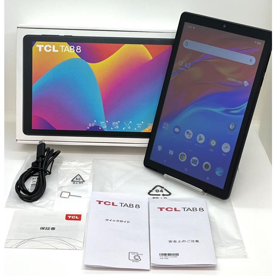 TCL 【良品】TCL TAB 8 9132X プレミアムブラック Wi-Fiモデル 32GB 8