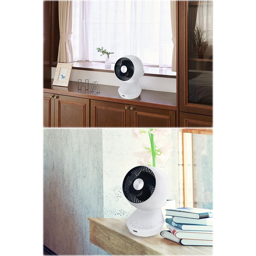 ユアサプライムス 3D サーキュレーター YKT-DCL1511CFR(W) リモコン