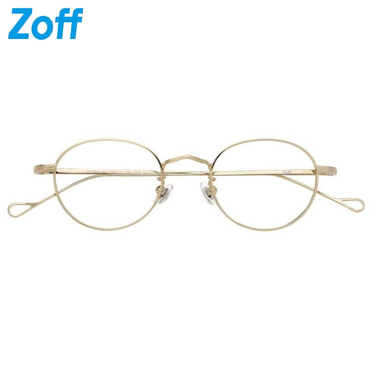 Zoff（ゾフ） メガネ メタルフレーム ボストン ユニセックス トレンド