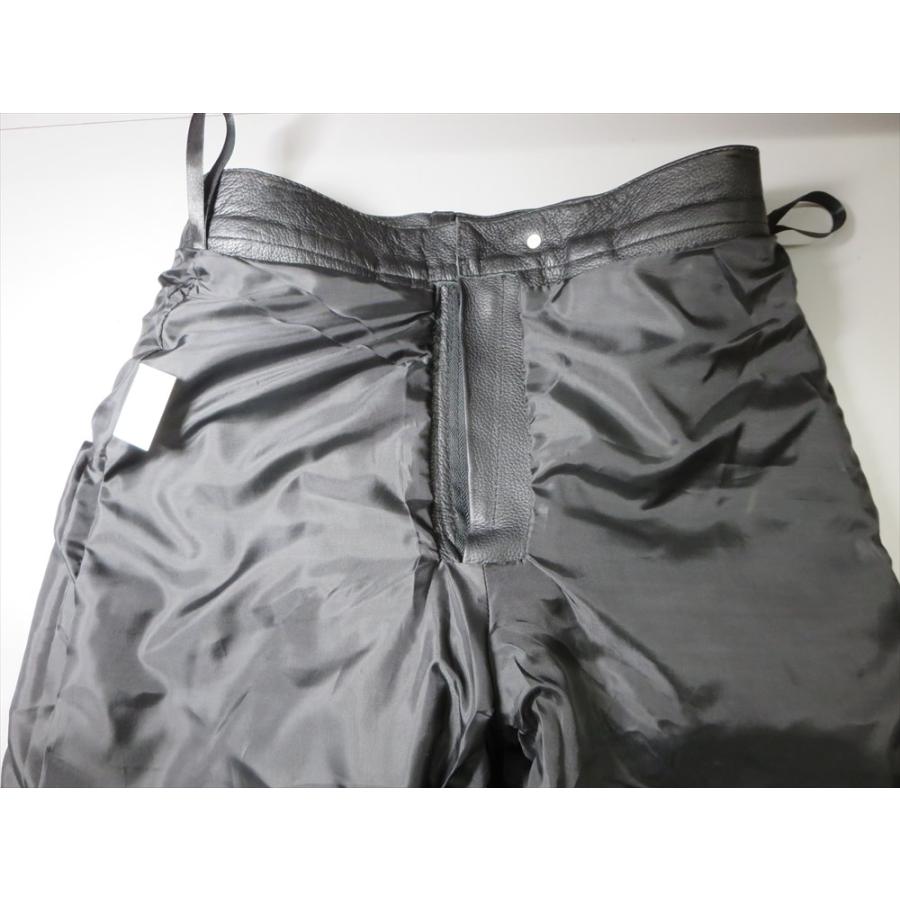 ザワキタ 交換返品不可の業販特価！ レザーパンツ ブーツカット