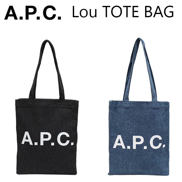 A.P.C.（アーペーセー） 並行輸入品 Lou TOTE BAG ロゴ トートバッグ