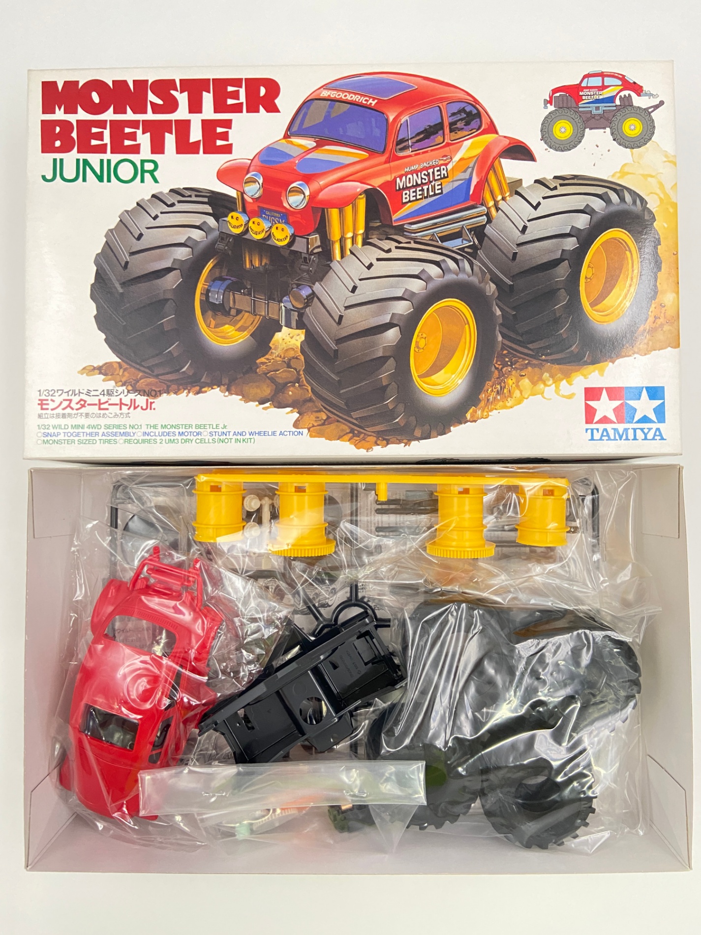 タミヤ モンスタービートルJr. （1/32スケール ワイルドミニ四駆 17001