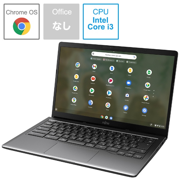 富士通 FUJITSU FMV Chromebook 14F ダーククロム ［FCB143FB］ 2021年