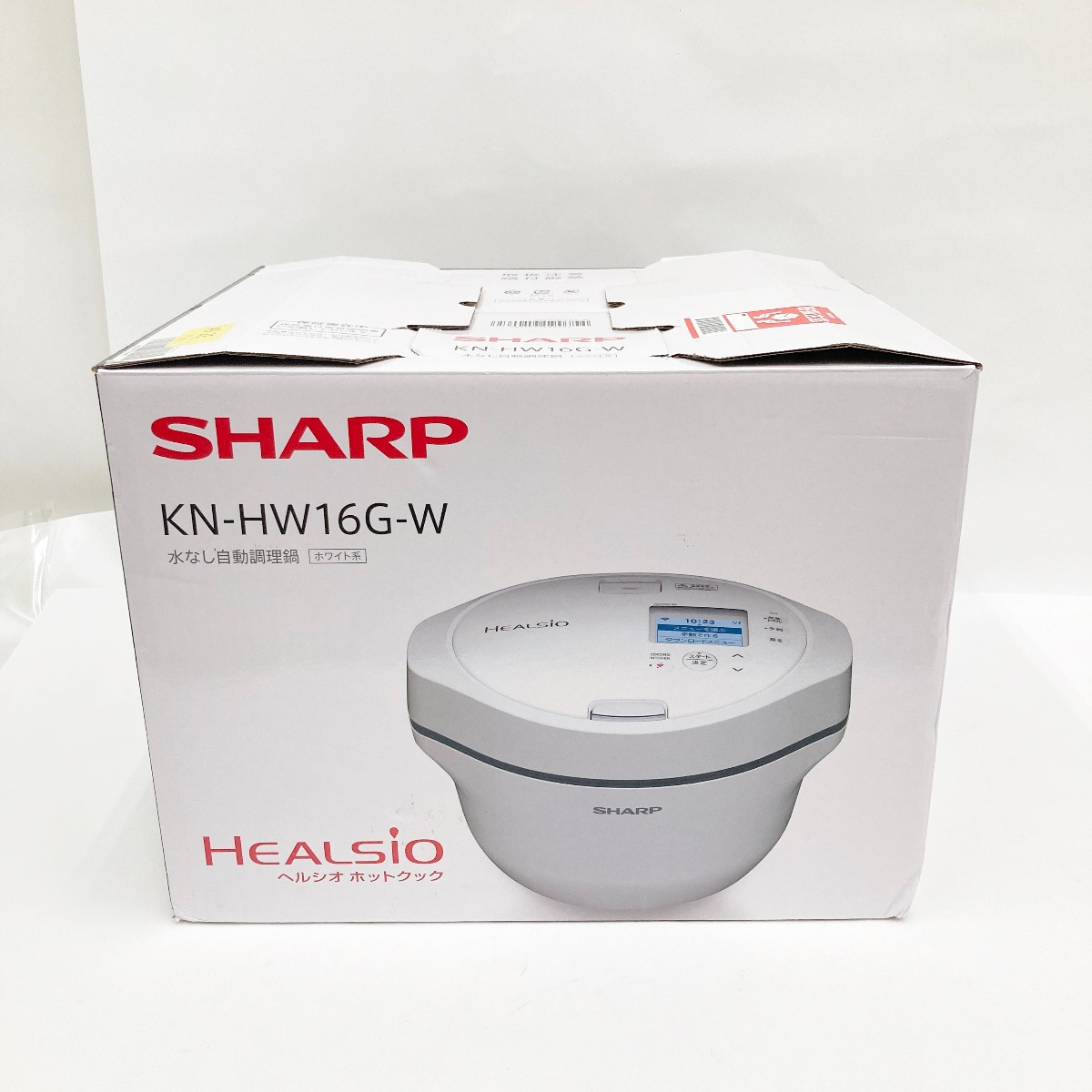 SHARP ヘルシオホットクック KN-HW16G-W （ホワイト） ヘルシオ ホット