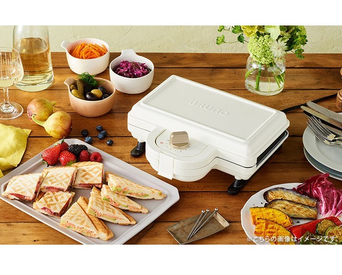 BRUNO（ブルーノ） ムーミン ホットサンドメーカー ダブル MOOMIN