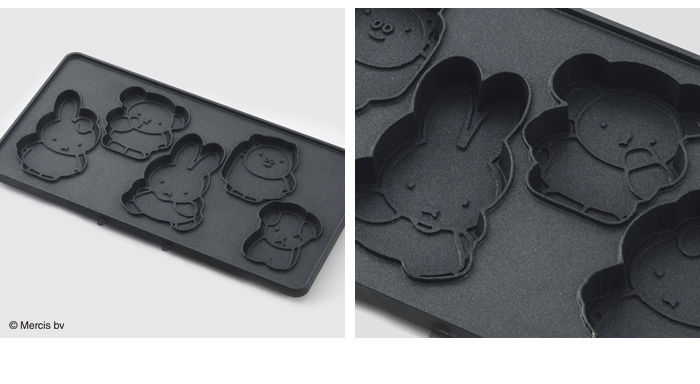 BRUNO（ブルーノ） 送料無料 ミッフィー グリルサンドメーカー ダブル