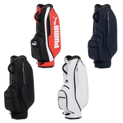 PUMA キャディバッグ（色：レッド系）｜ゴルフ用バッグ｜ゴルフ