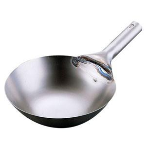 EBM 純チタン 超軽量 中華片手鍋 36cm 中華鍋 北京鍋 キッチン用品