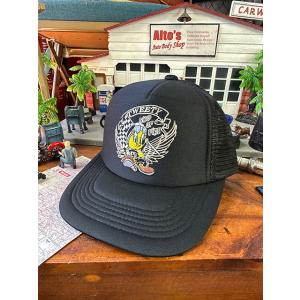 アメリカンレーシング メッシュキャップ JOHN DEERE（BROWN） / ジョン