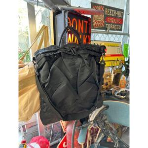 U.S.タイプヘルメットバッグ （ブラック） ストラップ付き □ アメリカ
