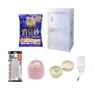 ジェックス アクリルルーム3 390High モモンガ デグー ケージ ハウス