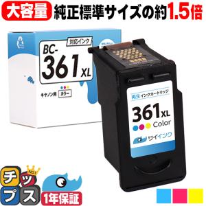 キヤノン（Canon） 純正インク BC-361 インクカートリッジ 3色カラー